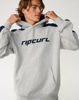 Rip Curl Mens Archive Panel Hoodie Fleece - Grey Marle