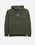 Lost Mens Mayhem Bolts Heavy Hoodie - Dusty Olive