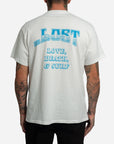 Lost Mens LDS Boxy T-Shirt - Vintage White