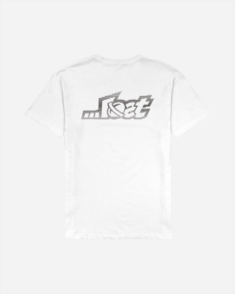 Lost Mens Lam Vintage Dye T-Shirt - Vintage White