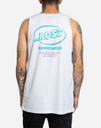 Lost Mens Approved Tank Top - White