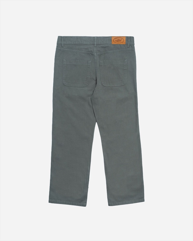 Lost Mens Grease Monkey Trousers - Sage