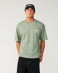 Rip Curl Mens Heritage Icon T-Shirt - Sage