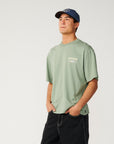 Rip Curl Mens Heritage Icon T-Shirt - Sage
