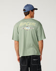 Rip Curl Mens Heritage Icon T-Shirt - Sage