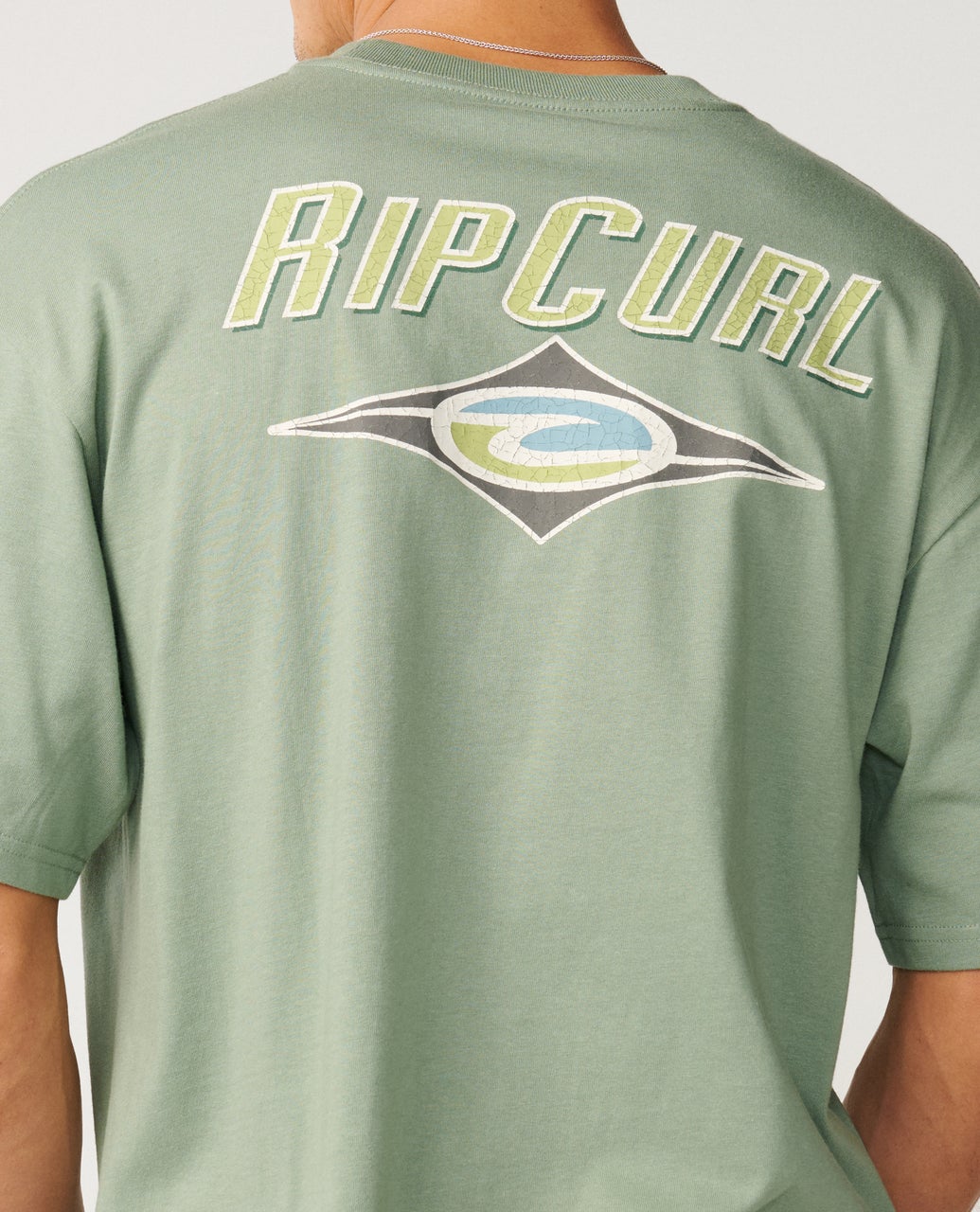 Rip Curl Mens Heritage Icon T-Shirt - Sage