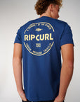 Rip Curl Mens Staple Standard T-Shirt - Light Navy
