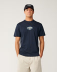 Rip Curl Mens Disorder Oval Relaxed T-Shirt - Navy