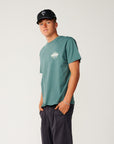 Rip Curl Mens Disorder Burst Relaxed T-Shirt - Muted Green