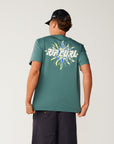 Rip Curl Mens Disorder Burst Relaxed T-Shirt - Muted Green