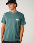 Rip Curl Mens Disorder Burst Relaxed T-Shirt - Muted Green