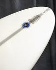 Aloha Skipper 5F Shadow Force Surfboard - Clear/Metal Stringer - ManGo Surfing