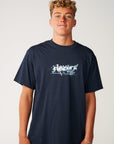 Rip Curl Mens Archive Mashup Loose T-Shirt - Dark Navy