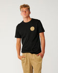 Rip Curl Mens Streamline Like Passage T-Shirt - Black
