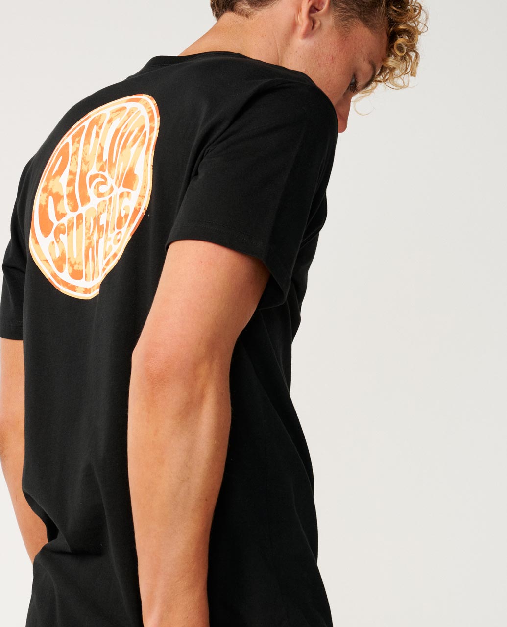 Rip Curl Mens Streamline Like Passage T-Shirt - Black
