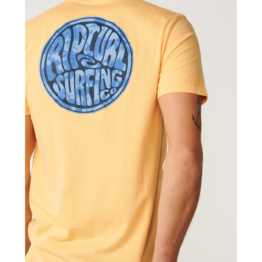 Rip Curl Mens Streamline Like Passage T-Shirt - Buff Orange