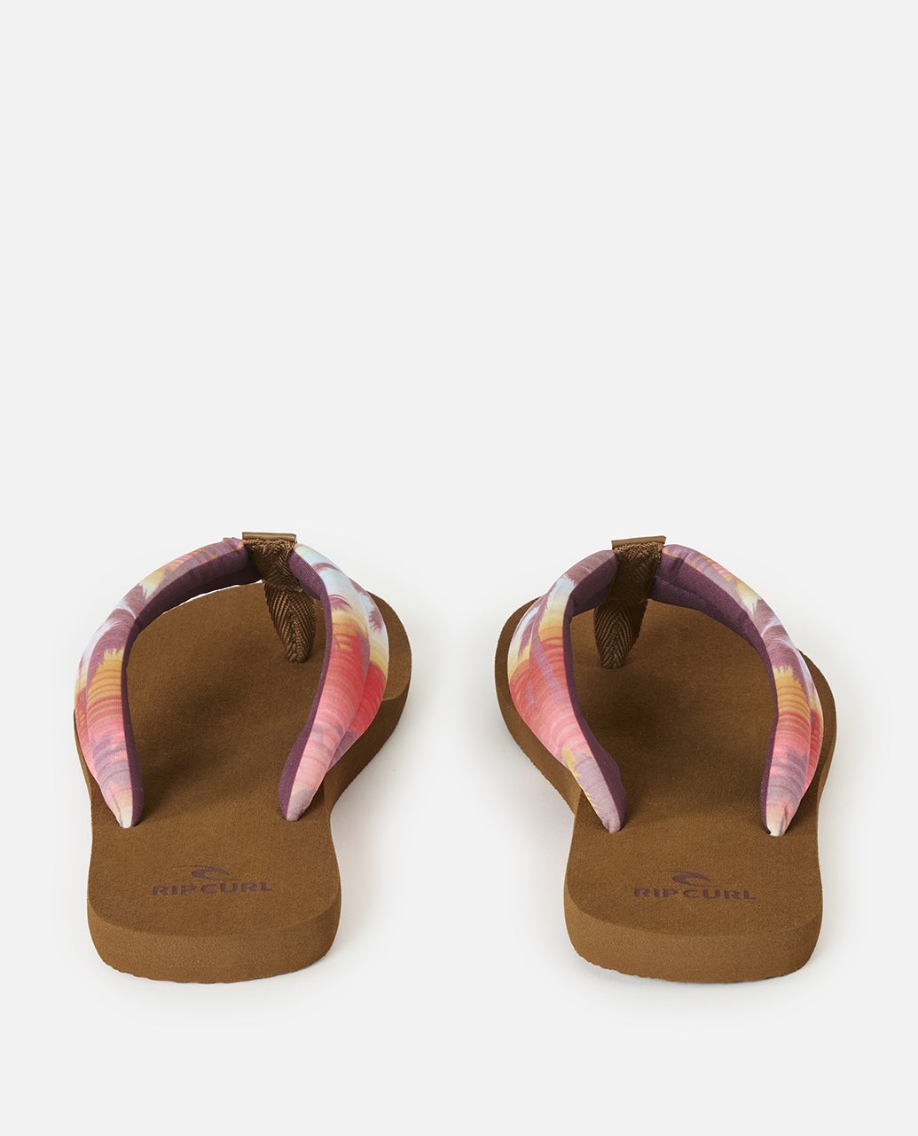 Rip Curl Womens Freedom Plush Bloom Open Toe Sandals - Dark Plum