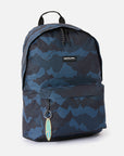Rip Curl Dome 17L Camo Check Backpack - Black/Navy