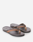 Rip Curl Mens Soft Top Open Toe Sandals - Brown/Tan