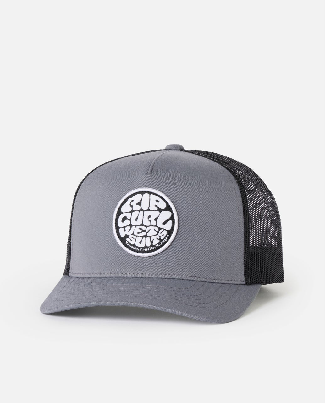 Rip Curl Mens Wetsuit Icon Trucker Cap - Black/Grey