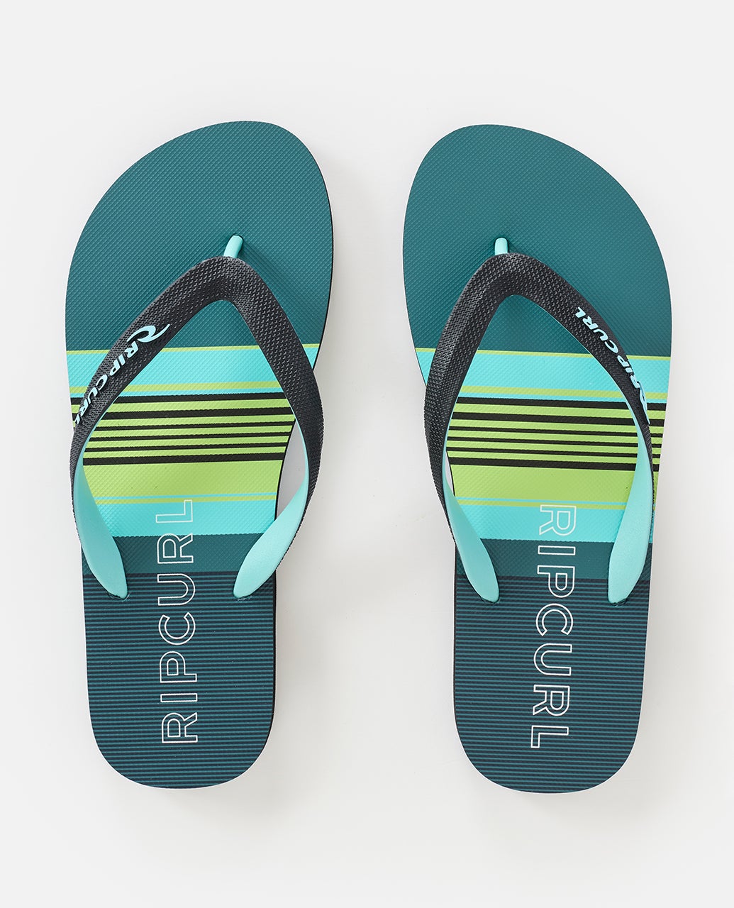 Rip Curl Mens Daybreaker Bloom Open Toe Sandals - Blue Green
