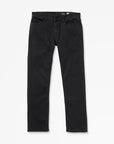 Volcom Mens Solver Jeans - Black Out