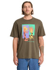 Volcom Mens Longo Cats T-Shirt - Sage Leaf
