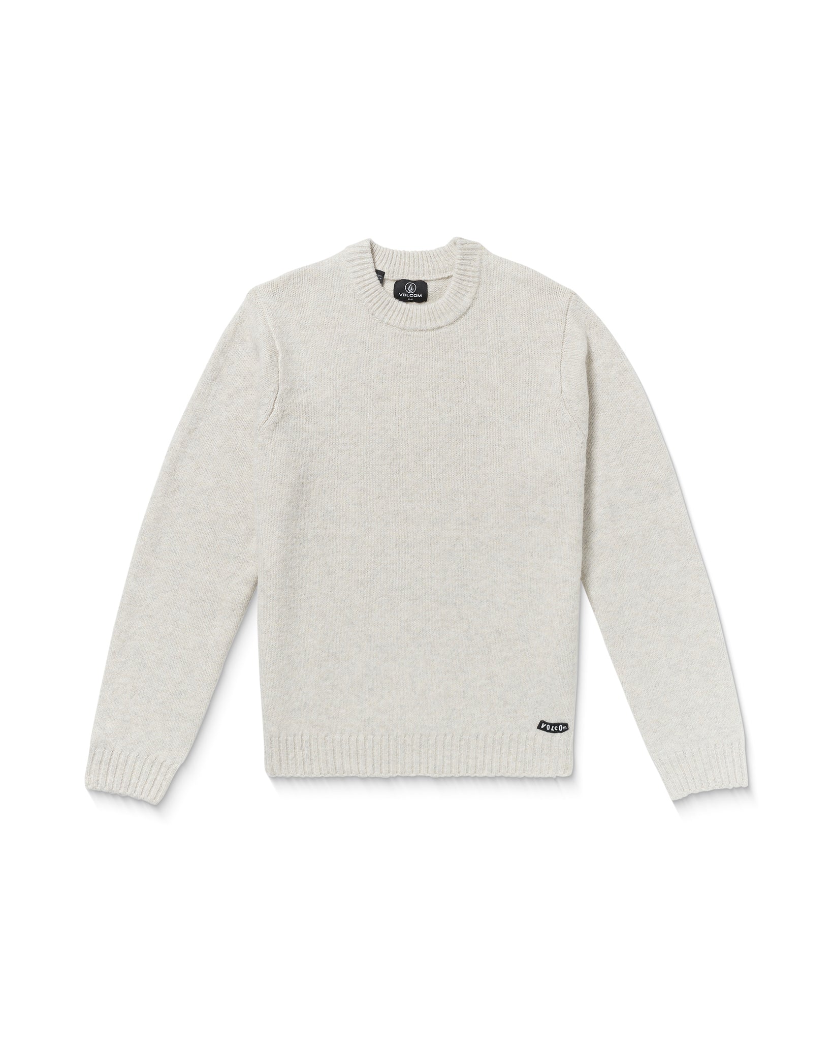 Volcom Mens Edmonder Sweater - Dirty White