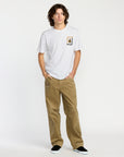 Volcom Mens Cornerstone T-Shirt - White