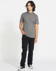 Volcom Mens Solver Jeans - Black Out