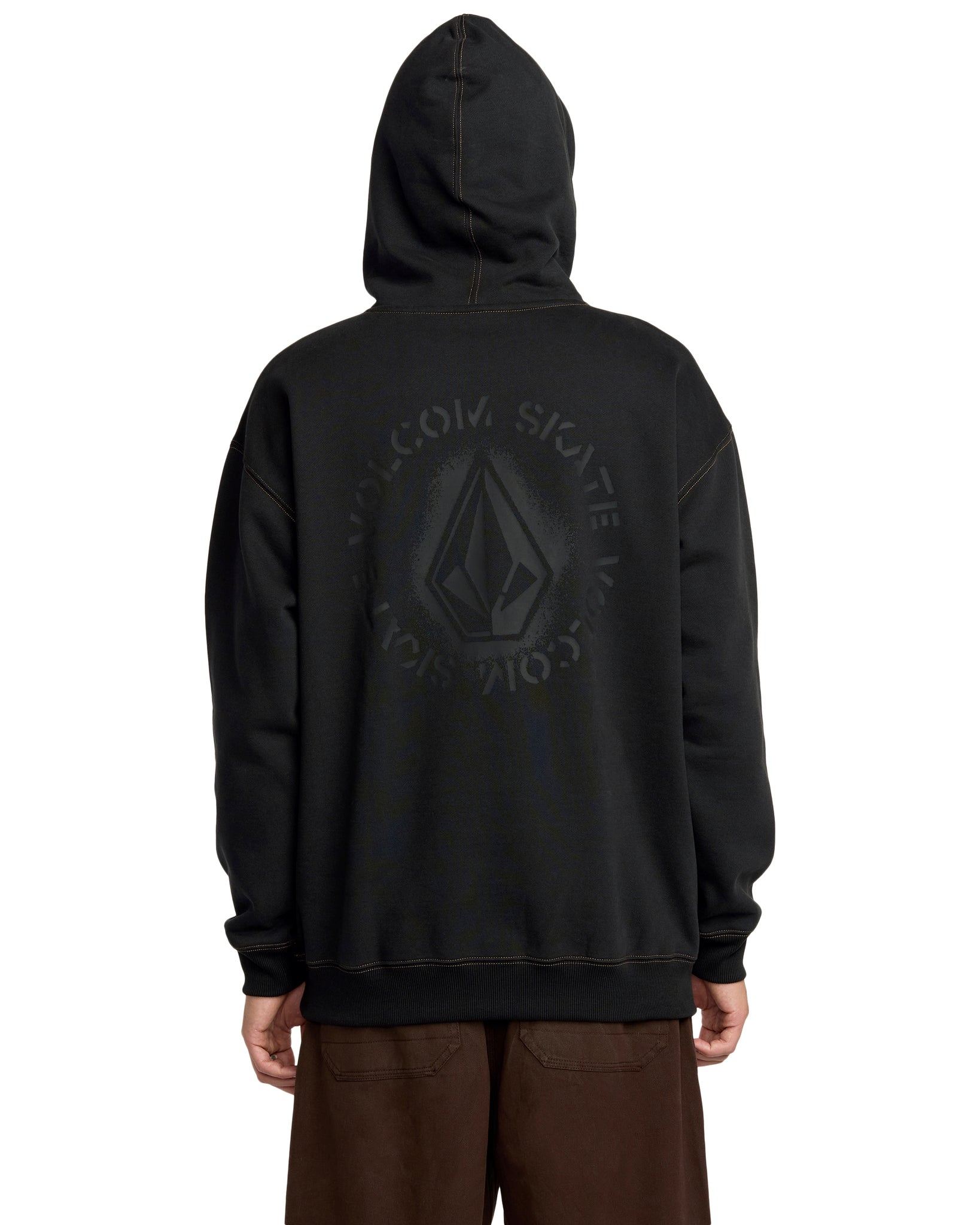 Volcom Mens Skidder Hoodie - Black