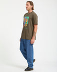 Volcom Mens Longo Cats T-Shirt - Sage Leaf