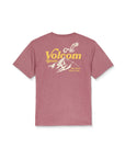 Volcom Mens Back Country T-Shirt - Merlot