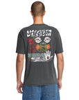 Volcom Mens Brain Mix T-Shirt - Stealth