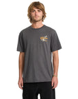 Volcom Mens Back Country T-Shirt - Heather Black