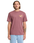 Volcom Mens Back Country T-Shirt - Merlot