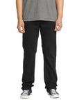 Volcom Mens Solver Jeans - Black Out
