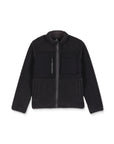 Volcom Mens Storm Stone Sherpa Zip Sweatshirt - Asphalt Black