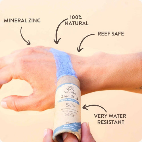 Suntribe Organic Mineral Zinc Sun Stick SPF 50 - White