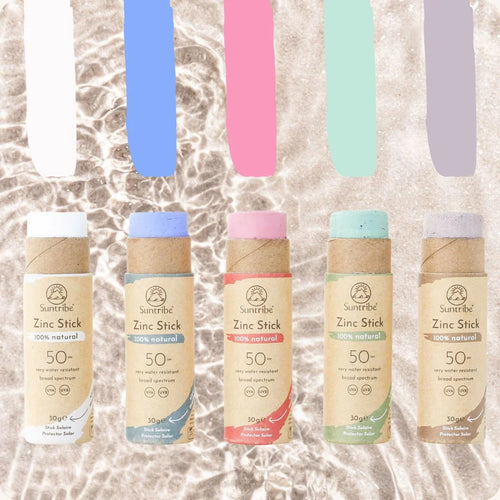 Suntribe Organic Mineral Zinc Sun Stick SPF 50 - White