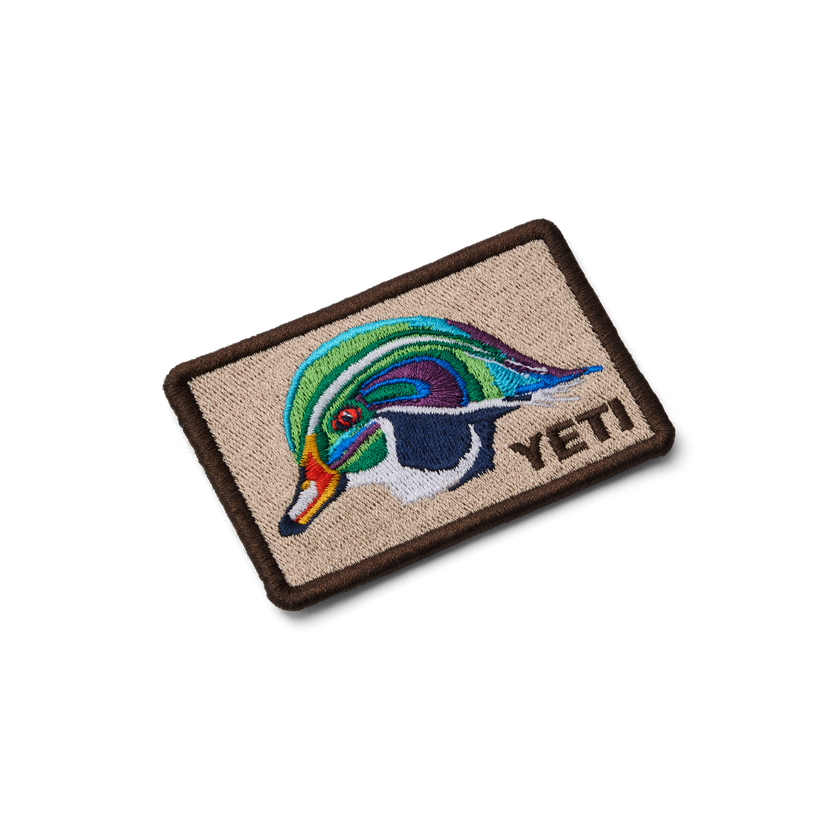 Yeti Wood Duck Patch - Tan