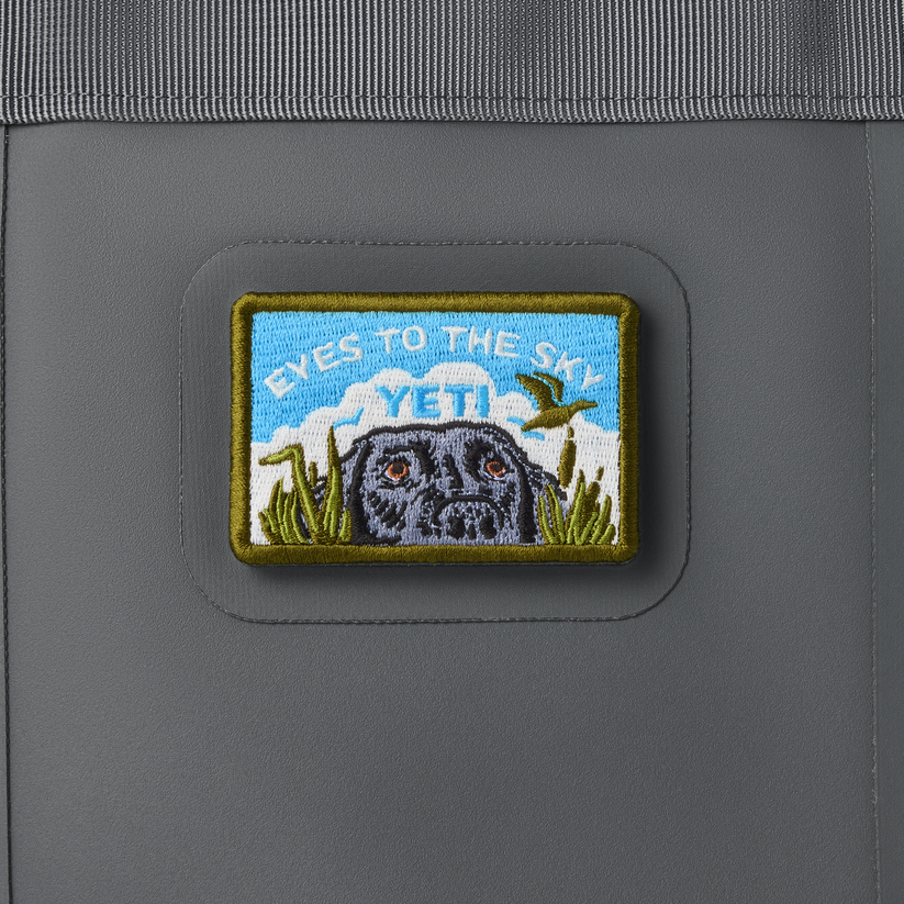 Yeti Eyes to the Sky Patch - Blue