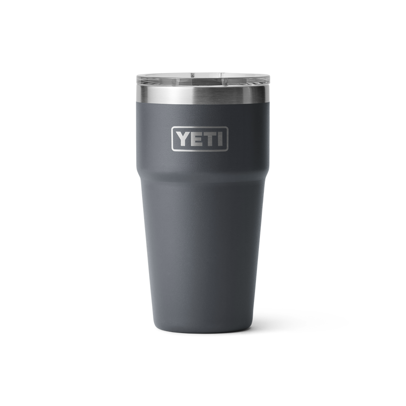 Yeti Rambler 20oz (591 ml) Stackable Cup - Charcoal