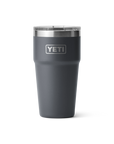 Yeti Rambler 20oz (591 ml) Stackable Cup - Charcoal