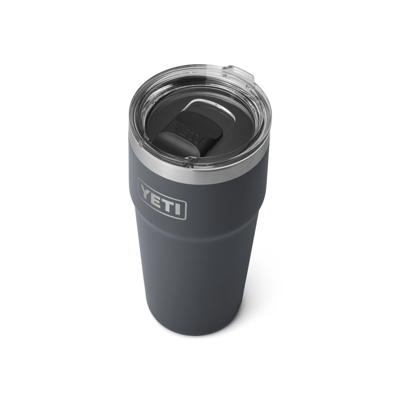 Yeti Rambler 20oz (591 ml) Stackable Cup - Charcoal