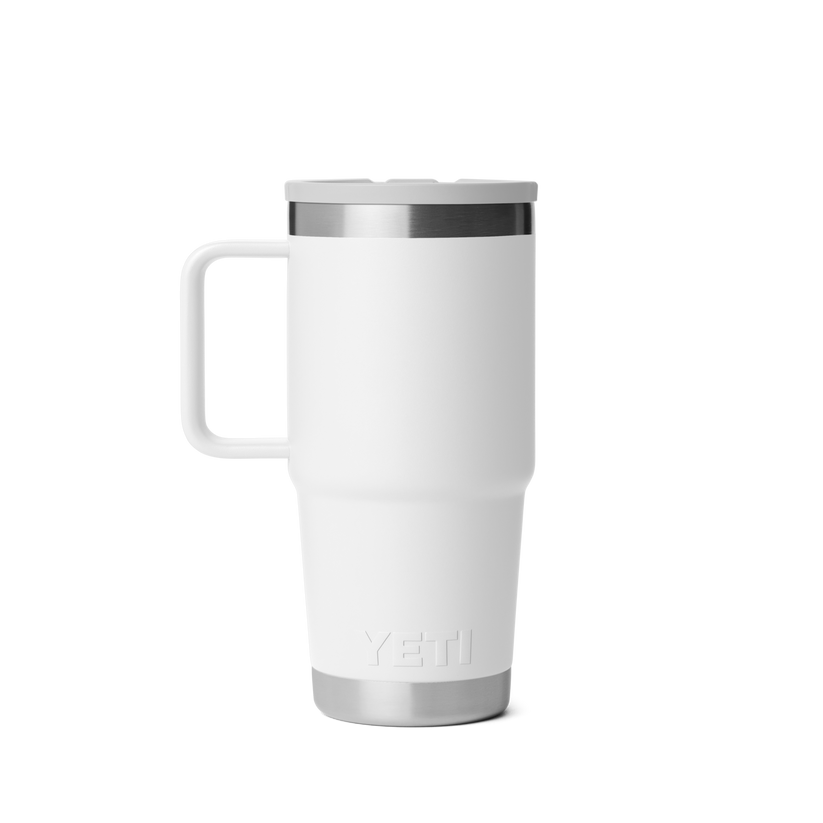 Yeti Rambler 20oz (591 ml) Travel Straw Mug - White