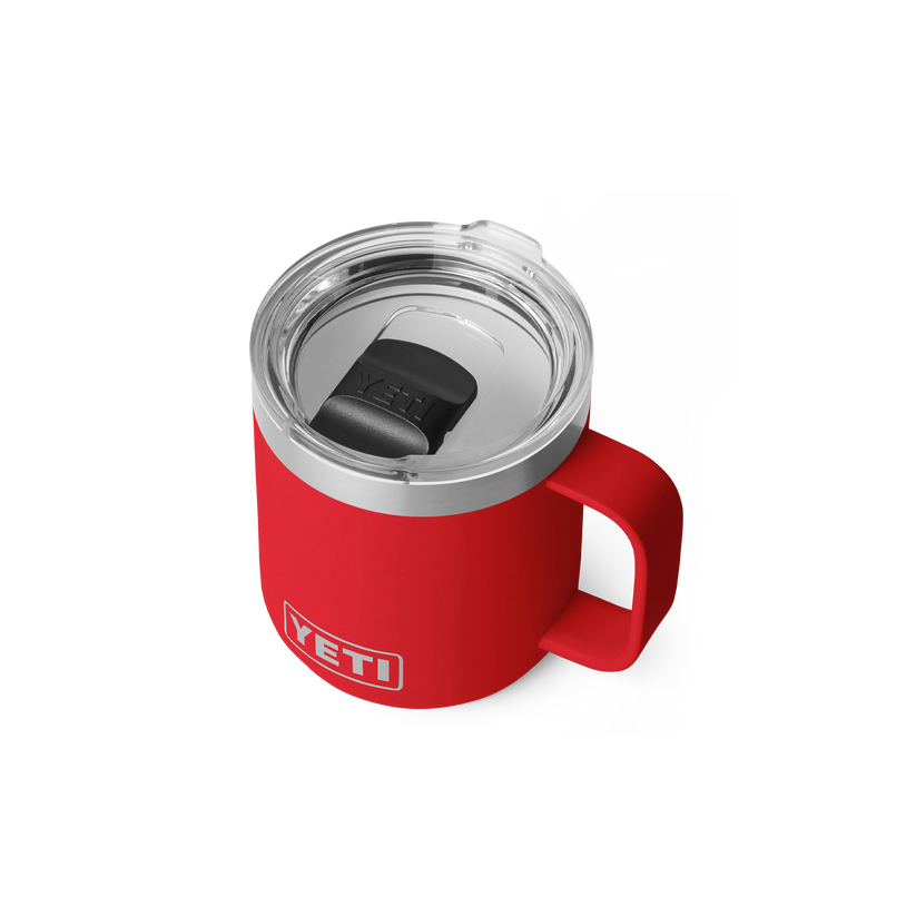 Yeti Rambler 10oz (296 ml) Stackable Mug With DuraSip™ Ceramic Lining - Rescue Red