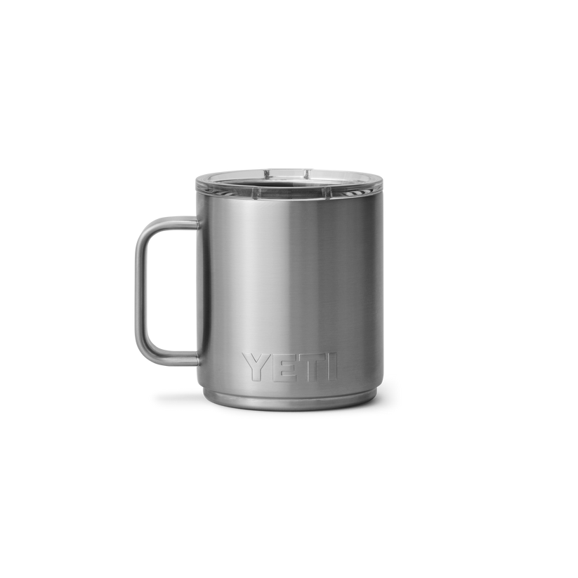 Yeti Rambler 10oz (296 ml) Stackable Mug With DuraSip™ Ceramic Lining - Stainless Steel