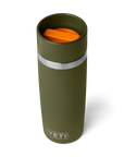 Yeti Rambler 16oz (473 ml) Travel Bottle - Olive/King Crab Orange