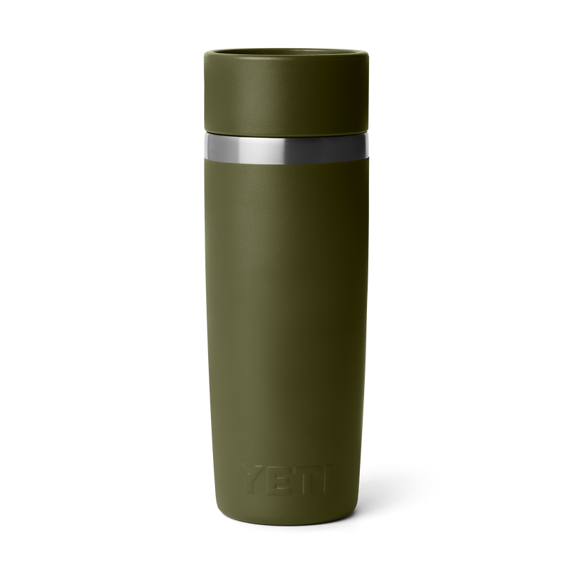 Yeti Rambler 16oz (473 ml) Travel Bottle - Olive/King Crab Orange